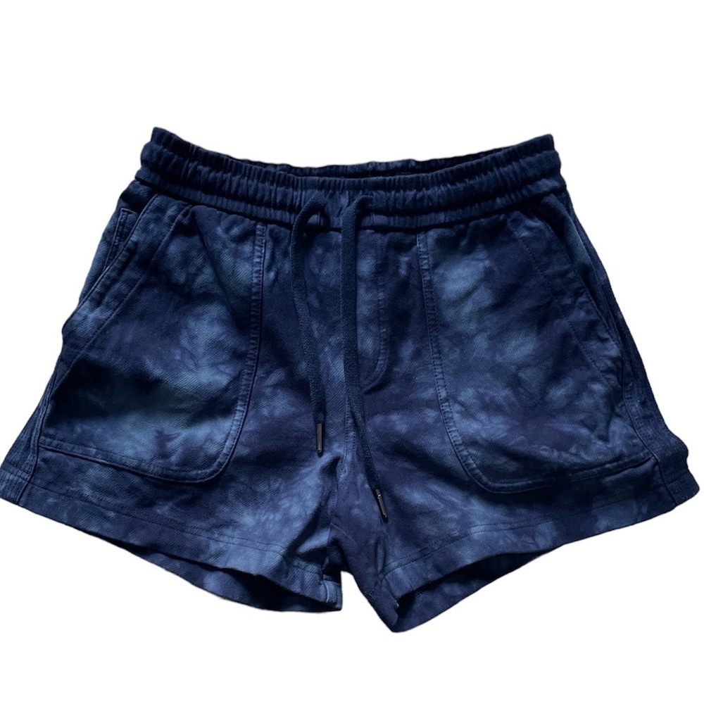 Athleta Farallon Shorts Crystal Tie Dye Blue Size XXS